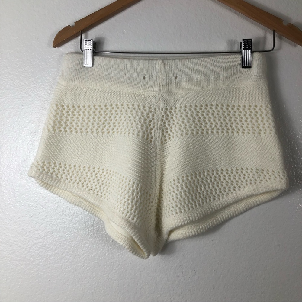 Venus Lounge Crochet Ivory Boho Shots Size S Gem